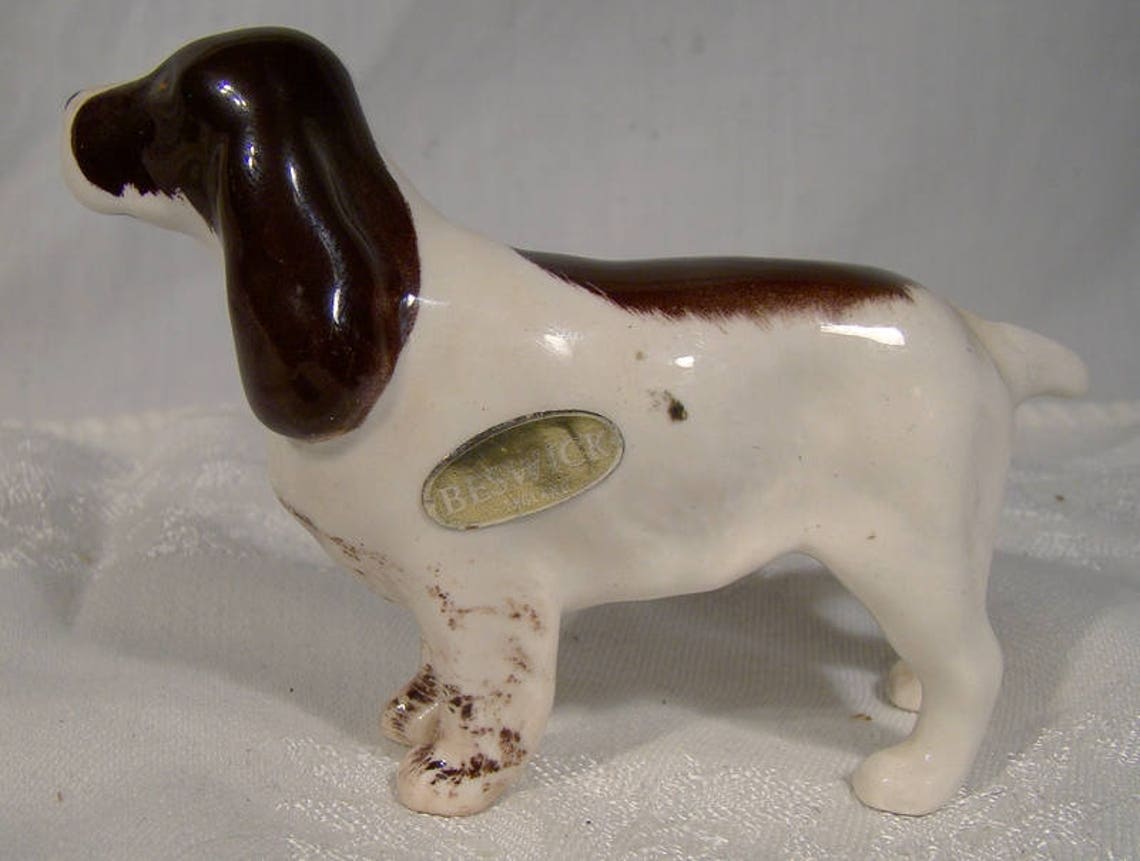 working cocker spaniel figurines