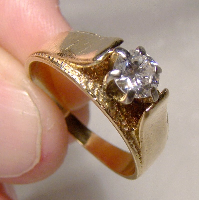 1960 on sale wedding rings