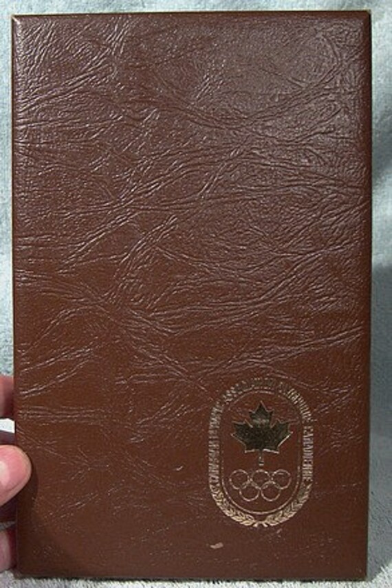 Canada 1972 Munich Olympics Cased Bronze Medallions Souvenir Set