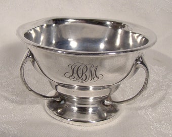 Gorham Sterling Silver Small 3 Handle Award Cup 1904