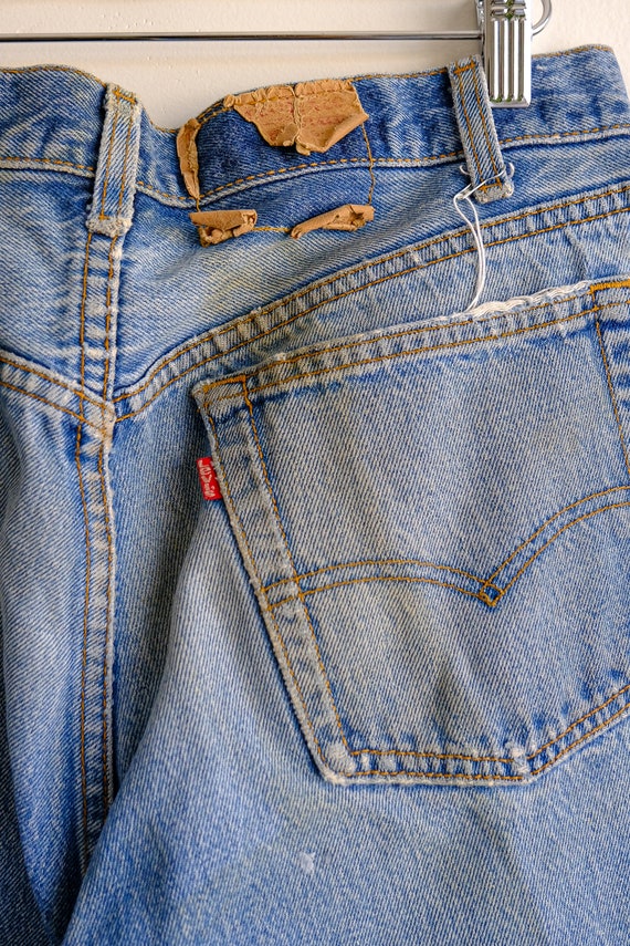 80s levi's 501 jeans 30 X 30 - image 5