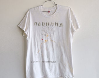 madonna 'who's that girl' world tour t-shirt