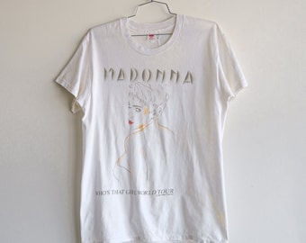 激レア 1990年物 マドンナ madonna ヴィンテージ Tシャツ 081 1990年製 マドンナ MADONNA ヴィンテージ Tシャツ - メルカリ