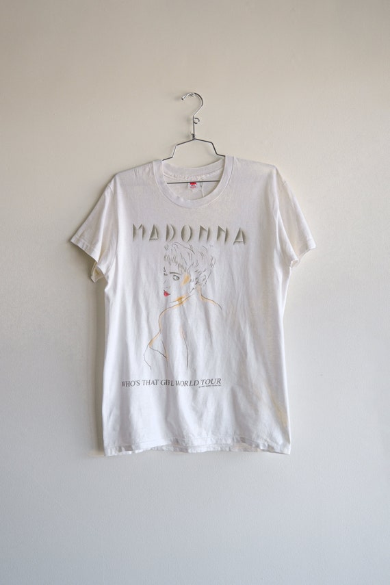 madonna 'who's that girl' world tour t-shirt