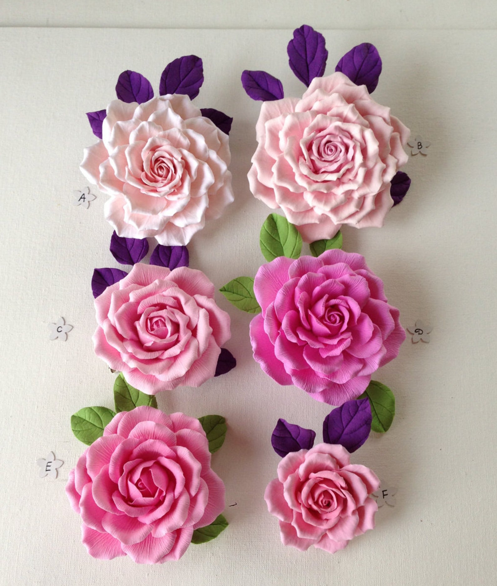 Pink Rose. Brooch. Polymer Clay Flower. Etsy