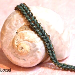 Knit One Pearl One Beading Tutorial image 5