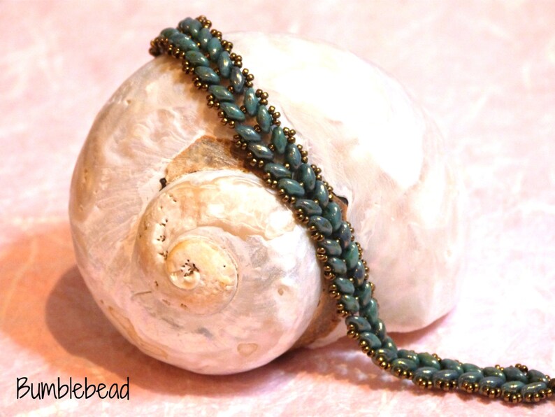 Knit One Pearl One Beading Tutorial image 5