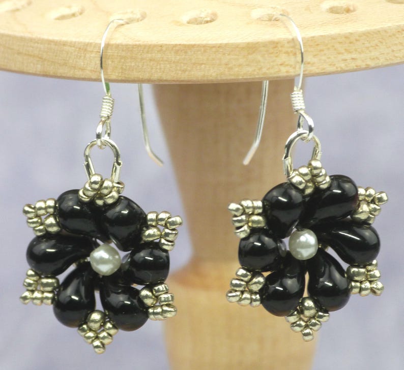Zoliduo Daisy Drop Earring Tutorial Etsy UK