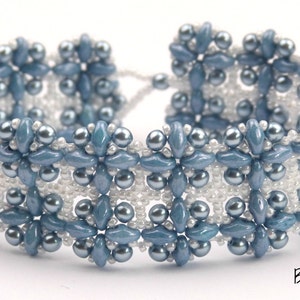 Hashtag Bracelet, Necklace and Earring Collection A Beadweaving Tutorial image 1