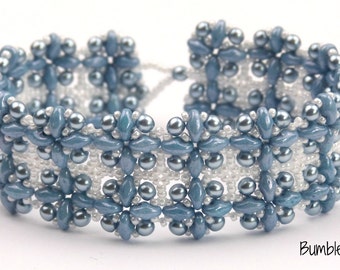 Hashtag Bracelet, Necklace and Earring Collection - A Beadweaving Tutorial