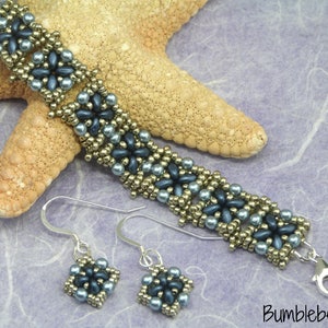 East of Venus Bracelet Tutorial - A Beadweaving Pattern