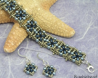 East of Venus Bracelet Tutorial - A Beadweaving Pattern