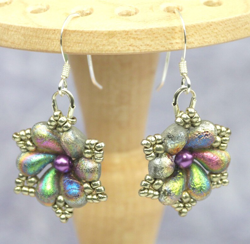 Zoliduo Daisy Drop Earring Tutorial Etsy UK