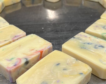 Confetti Soap (soap scrap bar!)