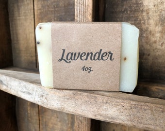 Lavender Soap, 4 oz.