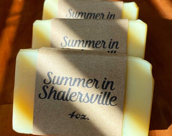 Summer in Shalersville Soap, 4oz.