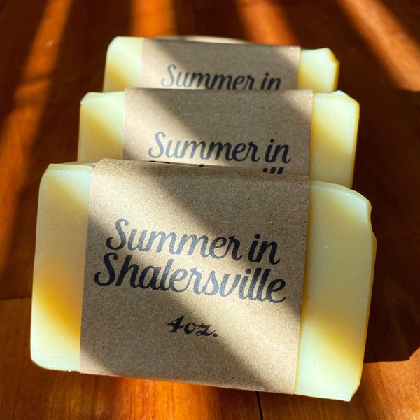 Summer in Shalersville Soap, 4oz.