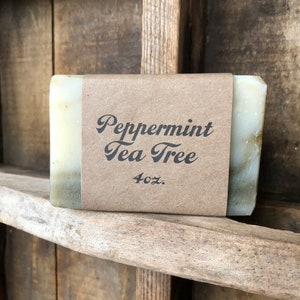 Tea Tree & Peppermint Soap