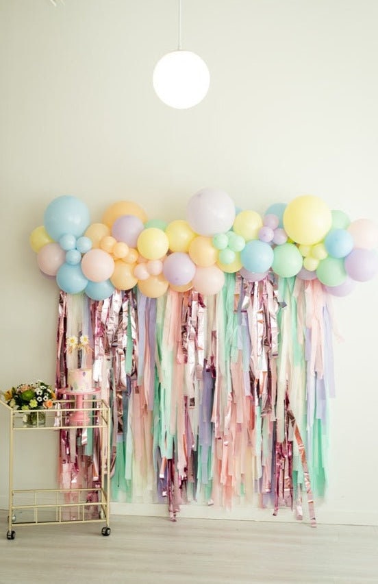 Streamer Backdrop, Fringe Backdrop, Rainbow Backdrop, Rainbow Party  Decorations, Rainbow Decorations, Photo Booth, My Little Pony Birthday 