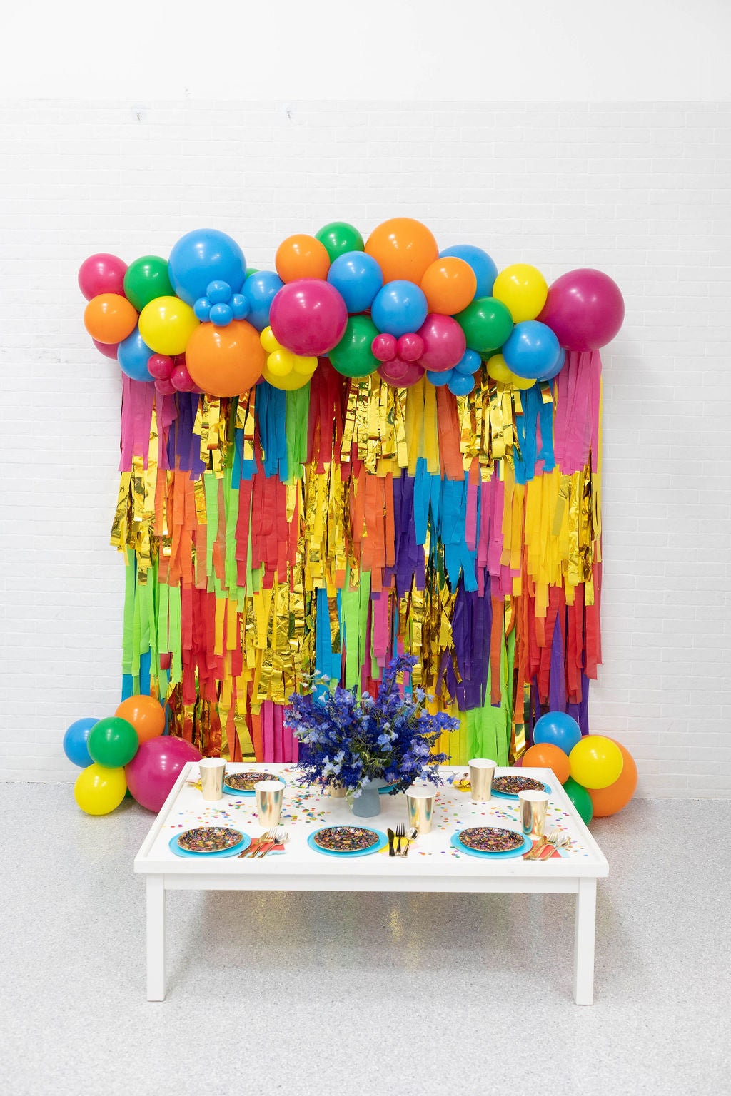 Happy Birthday Party Pastel Balloons Streamers Decor Pack Kids Birthday  Party Balloon Decor-diy Balloon Backdrop Decor 