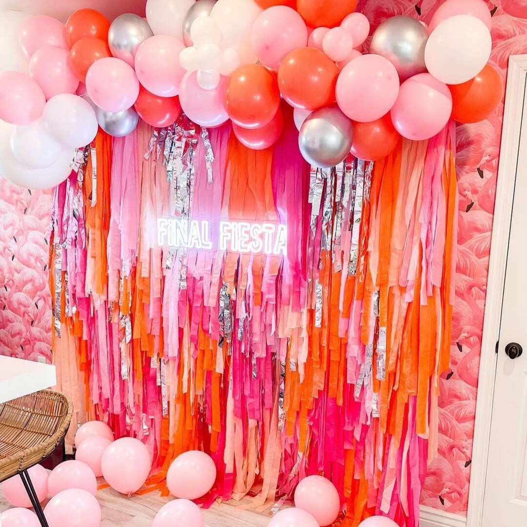 Veuve Before Vows Fringe Backdrop Bachelorette Party Decor Fringe Wall ...