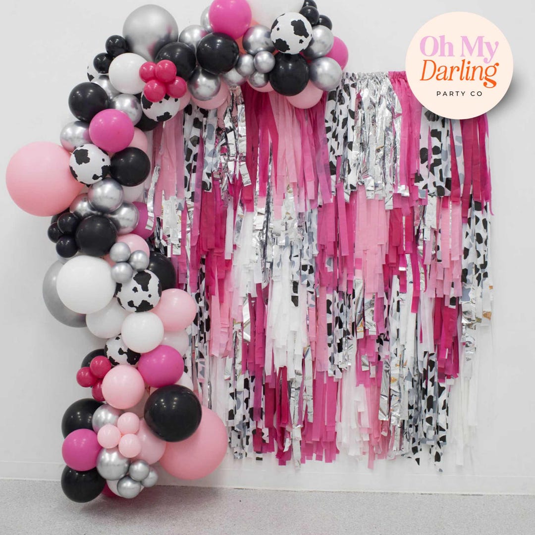 Fringe Streamers – Boots & Bling Theme for Pink and Cow Disco Cowgirl ...