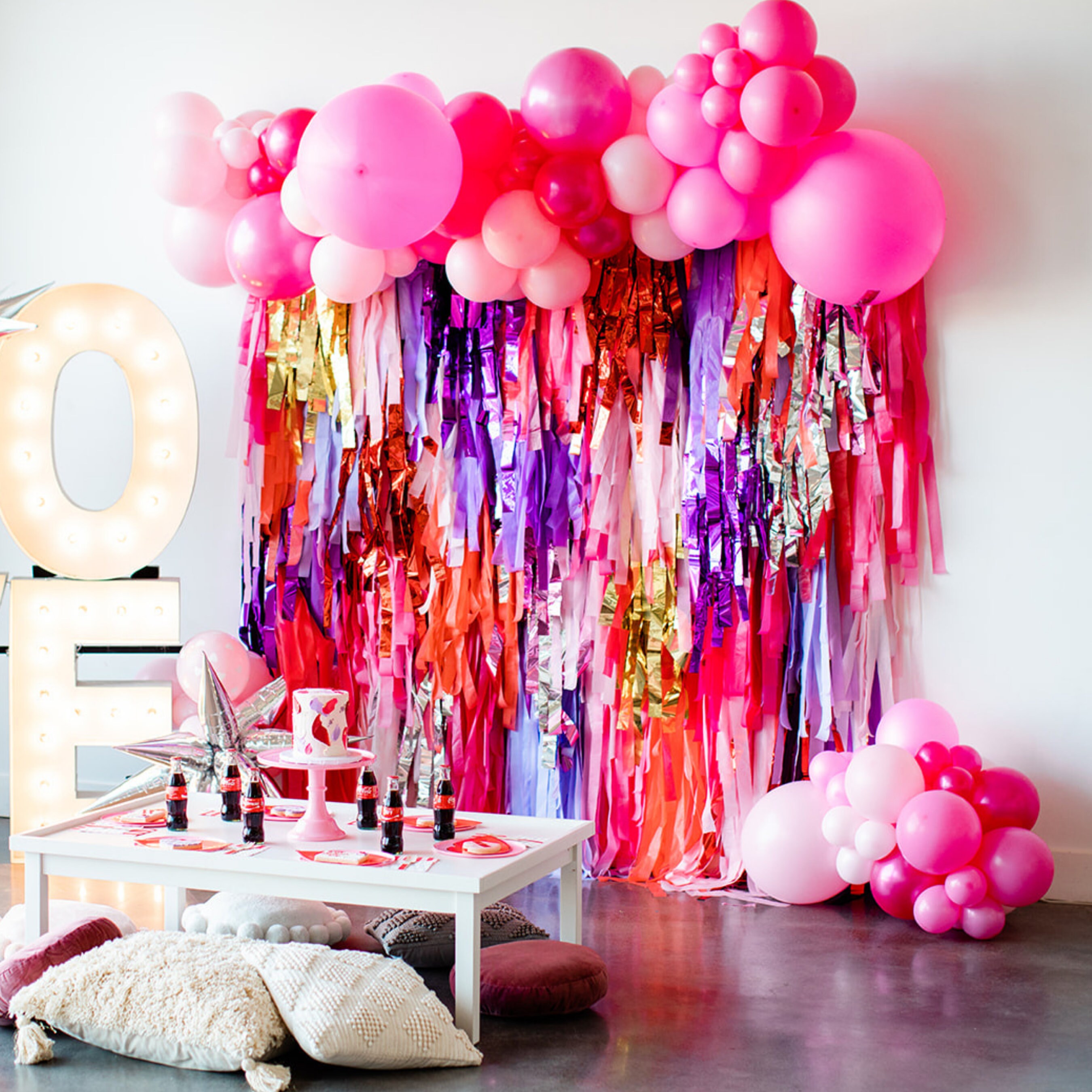 Tassel Streamers Party Decorations Tissue Paper Tassels Banner, Hanging  Decoration Boy Birthday Backdrop Decor - Style 2 
