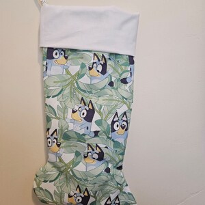 Bluey Christmas stocking