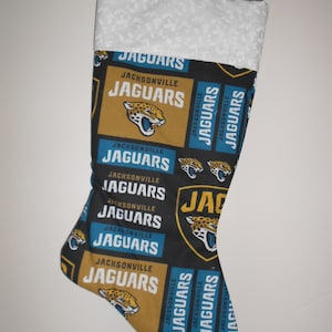 Jacksonville Jaguars Christmas stocking