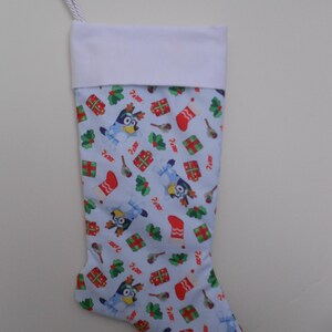 Bluey Christmas Stocking