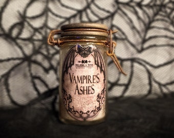 Vampire Ashes - Pre-Made Witches Apothecary Bottle