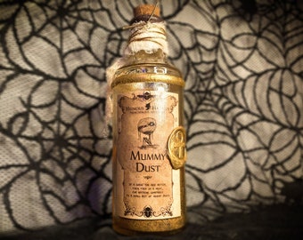 Mummy Dust - Pre-Made Witches Apothecary Bottle