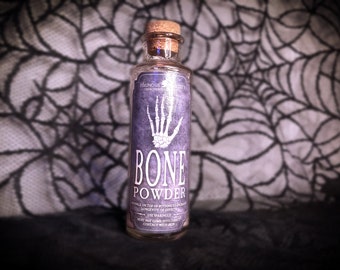 Bone Powder - Pre-Made Witches Apothecary Bottle