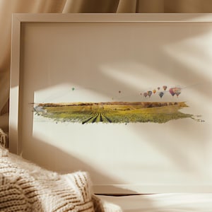 Rolling Vines – Sonoma Vineyard Winery Art Print