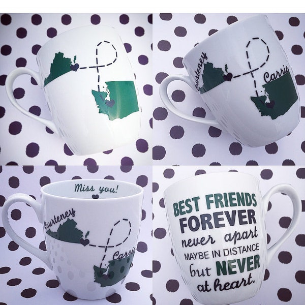 Long Distance Friendship Mug