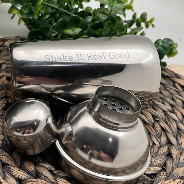 Cocktail Shaker Etsy