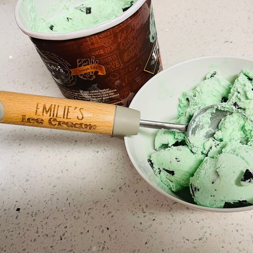 Personalized Ice Cream Scoop Engraved Ice Cream Scoop Etsy