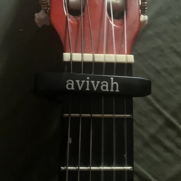 Personalized Guitar Capo, Guitar Gift, Guitar Clamp, Music Teacher Gift,