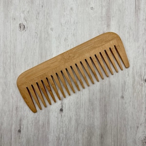 Pettine di bambù vuoto - Pettine di legno - Pettine
