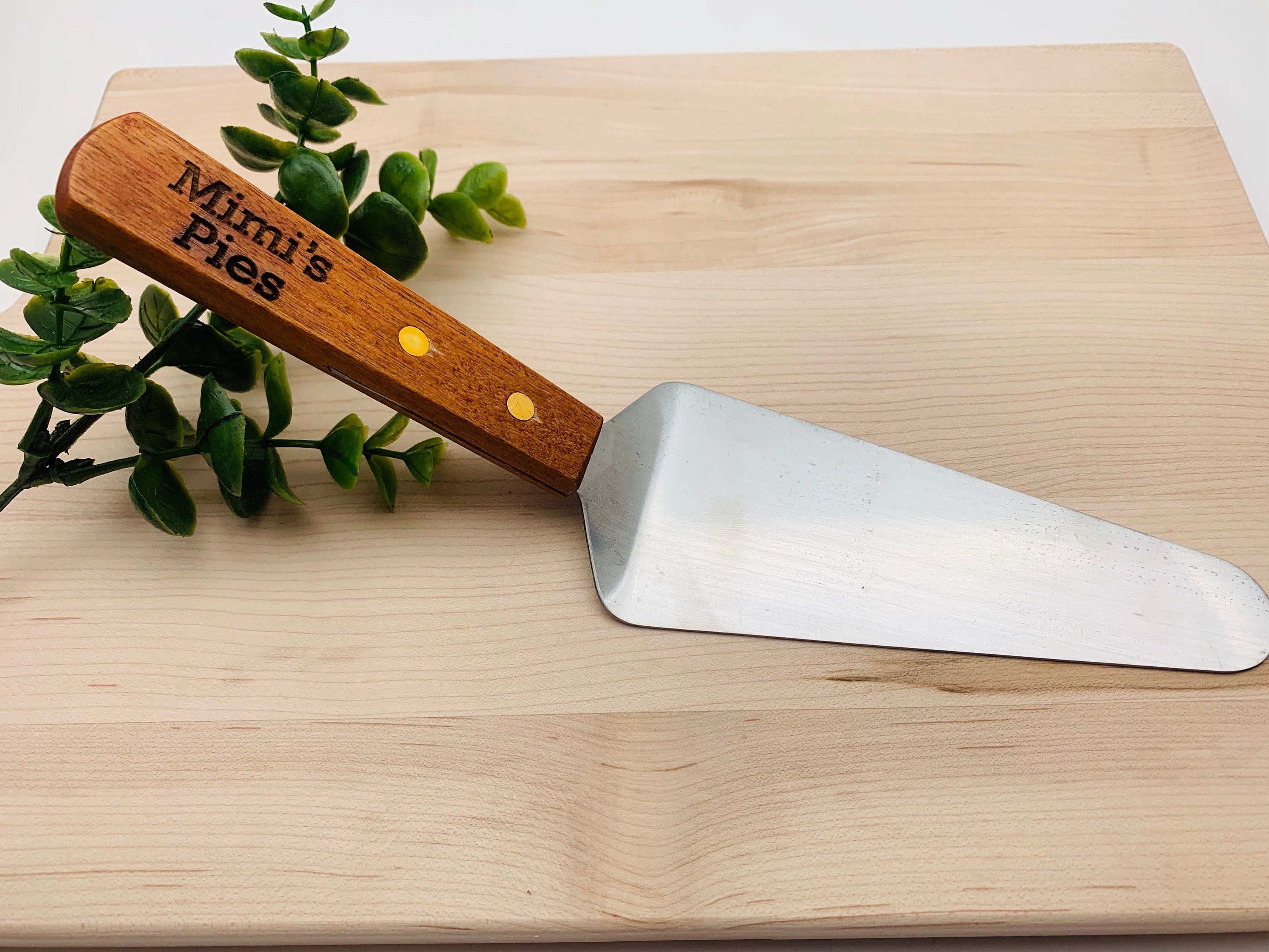 Personalized Pie Server Personalized Cake Server Etsy