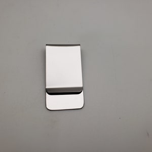 Blank Metal Money Clip, Wallet Clip