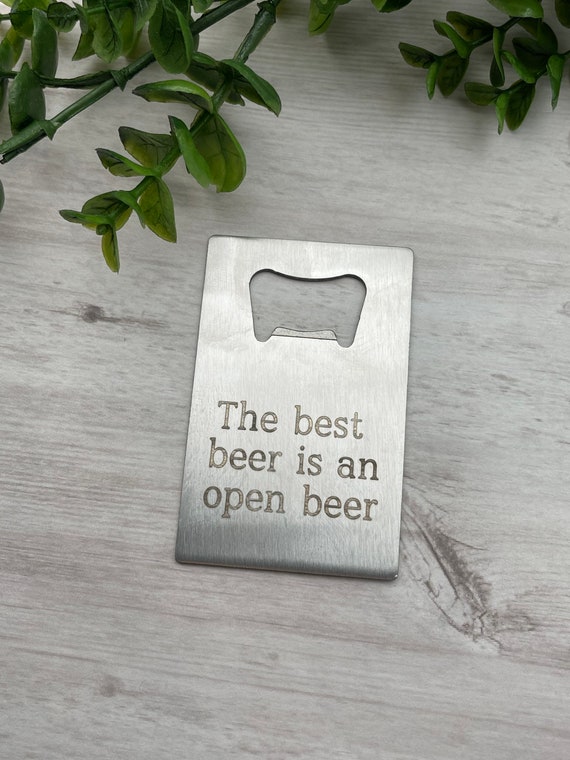Personalized Bottle Opener Metal Bottle Opener Engraved Bottle Opener Bottle Top Opener Bartender Tool Beer