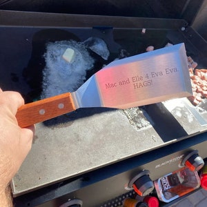 Metal Personalized Cookie Spatula - Engraved Cookie Spatula