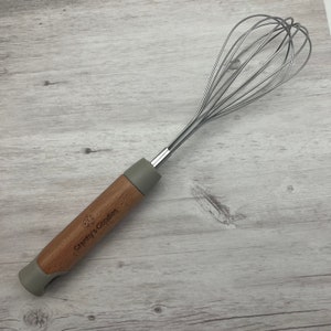 Logo Custom Whisk - Kitchen Whisk - Personalized Whisk - Egg Beater - Egg Whisk - Chef Gift - Laser Engraved Whisk - Cook Off Prize