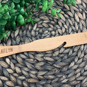 Personalized Bamboo Oven Rack Push Pull Stick, Hot Rack