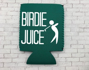 Birdie Juice Can Cooler, Golf Can Cooler, Gifts For Golfers, Golf Is Life