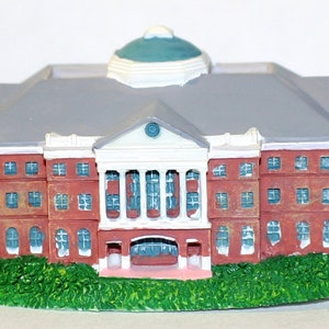 Elon University Christmas Ornament, Koury Building, Business Center, College