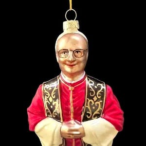 Pope Leo XIV Christmas Ornament
