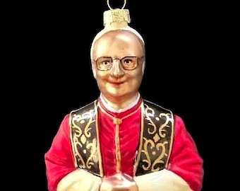 Enfeite de Natal do Papa Leão XIV