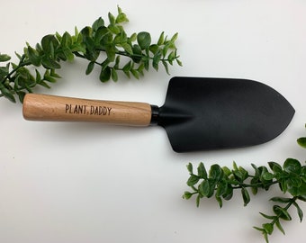 Aangepaste tuintroffel - Personaliseer met elke naam of zin!, Gardener Gift, Gardening Shovel